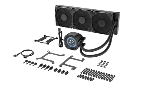 Corsair NAUTILUS 360 RS LCD - 360mm - Noir, vue 5