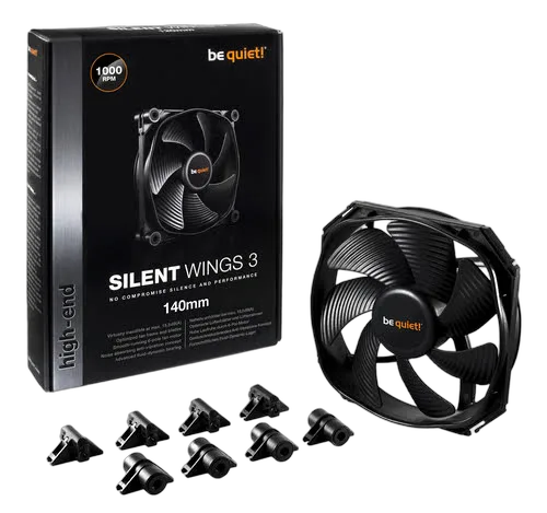 be quiet! Case Fan SilentWings 3 140mm - BL065, vue 3