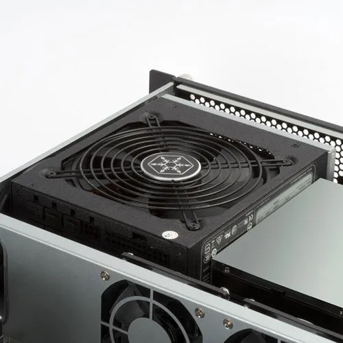 Silverstone RM23-502 Rackmount Server 2U, vue 9