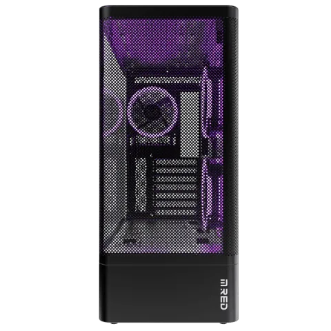 M.RED BlackBird ARGB - MT/Sans Alim/ATX, vue 11