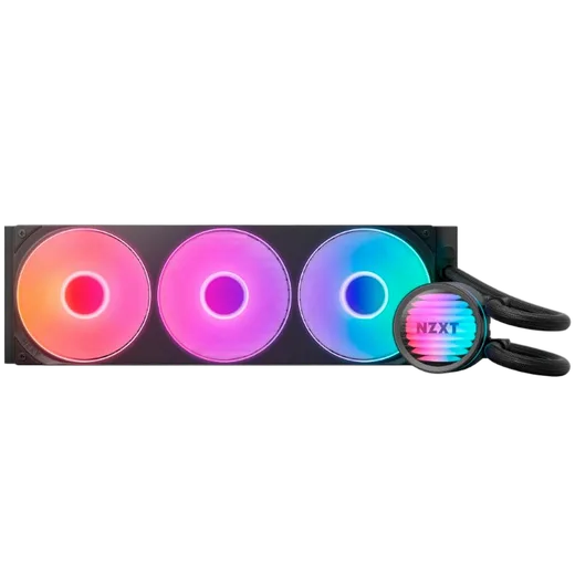 NZXT Kraken Core 360 RGB - 360mm - Noir, vue 2