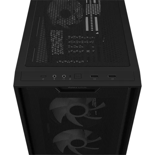 Asus A21 PLUS TG ARGB Noir - MT/Sans Alim/mATX, vue 7
