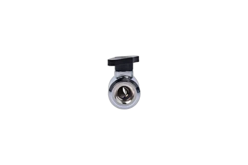 Alphacool Eiszapfen valve 2 voies G1/4 - Chrome, vue 4