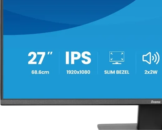 Iiyama X2793HSU-B1 - 27" FHD 120Hz IPS 1ms HP, vue 7