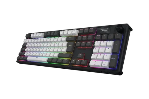 Hator Skyfall 100 Pro - Mécanique - Sans-Fil - RGB - Noir/Gris