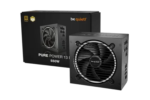 be quiet! ATX 550W - 80+ Gold - Pure Power 13 M Noir