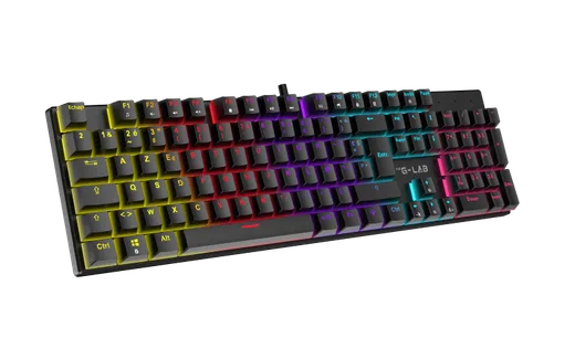 The G-LAB Keyz Radium - Full-Size - Membrane - Filaire - RGB - Noir, vue 5