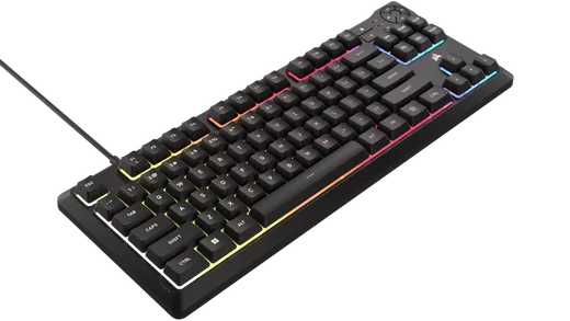 Corsair K55 Core TKL - Membrane - Filaire - RGB - Noir, vue 5