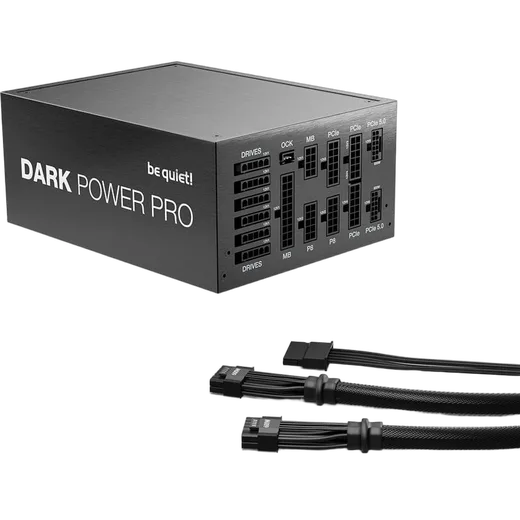 be quiet! ATX 1600W - Dark Power PRO 13 80+ TITANIUM - BN332, vue 3