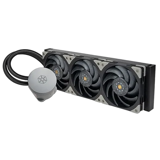Silverstone Hailstone 360 - 360mm - Noir