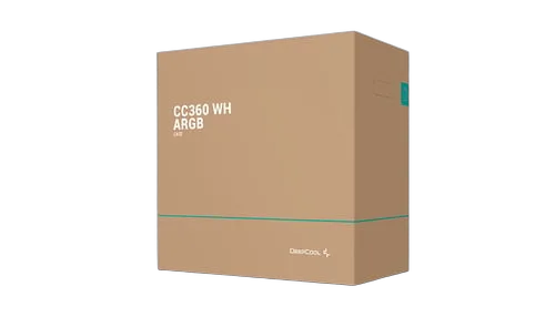 Deepcool CC360 ARGB Blanc - mT/Sans Alim/Micro-ATX, vue 12