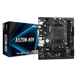 ASRock A520M-HDV - A520/AM4/mATX