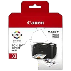 Cartouche PGI-1500XL BK,C,M,Y - Pack 4 couleurs
