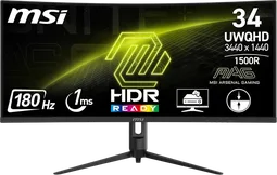MSI MAG 342CQR E2 - 34"CURVE UWQHD 180Hz VA 4ms AdaptiveSync-Seconde Vie