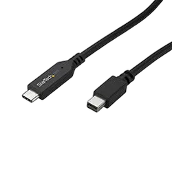 StarTech Câble adaptateur USB-C vers Mini DisplayPort 4K 60 Hz de 1,8 m  noir