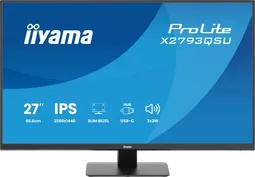 Iiyama Prolite X2793QSU-B1 - 27" QHD 75Hz IPS 1ms Adaptive Sync