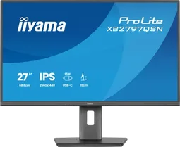 Iiyama Prolite XB2797QSN-B1 - 27" QHD 75Hz IPS Pivot USB-C 65W