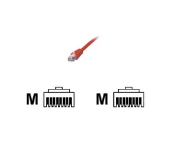 MCL Samar Cordon Cat 6, 2.00 m F/UTP Rouge