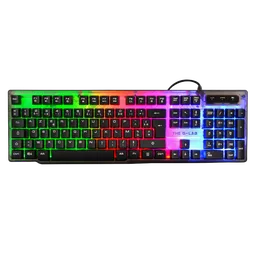 The G-LAB Keyz Neon - Membrane - Filaire - RGB - Noir