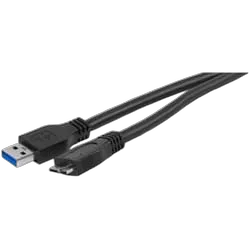 Câble micro USB3 B Male, vue 1