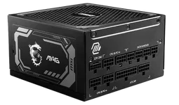 MSI ATX 1250W - 80+ Gold - MAG A1250GL PCIE5 Noir