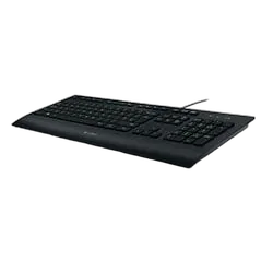 Logitech K280e OEM - Membrane - Filaire - Noir