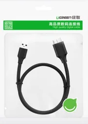 UGREEN Câble USB-C vers Micro B PVC/ABS - 3A - 1m - Noir, vue 2