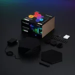 Nanoleaf Shapes Black Hexagons Starter Kit - 9 pièces, miniature 2