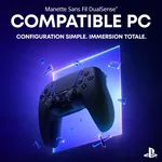 Sony Manette DualSense Midnight Black - PC/PS5/Mac/Mobile, miniature 3
