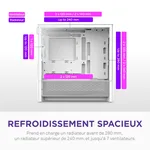 NZXT H3 Flow Blanc - MT/Sans Alim/mATX, miniature 9