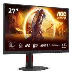 AOC U27G4R - 27" 4K/160Hz ou FHD/320Hz Fast IPS 0.3ms Pivot Compatible G-Sync, miniature 2