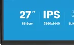 Iiyama Prolite XB2792QSU-B1 - 27" QHD 120Hz IPS 3ms Pivot Adaptive Sync FreeSync, miniature 6