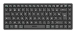 Port Mini keyboard - Sans fil - Noir, miniature 1