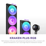NZXT Kraken Plus 240 RGB - 240mm - Noir, miniature 5