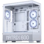 Phanteks XT View Matrix Blanc - MT/Sans Alim/E-ATX, miniature 1