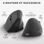 T'nB ERGO - Sans Fil - Noir-Seconde Vie, miniature 3