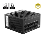 MSI ATX 850W - 80+ Gold - MPG A850GS PCIE5 Noir, miniature 1