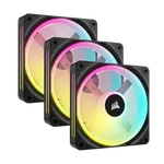 Corsair iCUE LINK QX120 RGB Starter Kit Noir, miniature 1
