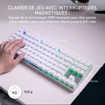 Cherry MX 8.2 Pro TMR TKL - Magnétique - Sans-Fil - RGB - Blanc, miniature 5