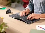 Logitech K860 for Business - Membrane - Sans-Fil - Graphite, miniature 7