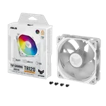 Asus TUF GAMING - TR120 Fan ARGB REVERSE - Blanc, miniature 9