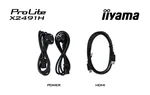 Iiyama Prolite X2491H - 23.8" FHD 120Hz IPS 1ms HDMI Adaptive Sync, miniature 13