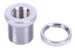 Alphacool Fitting Passe-Cloison G1/4" - Chrome, miniature 3