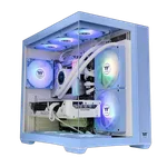 Thermaltake View 380 TG ARGB Hydrangea Blue - MT/Sans Alim/ATX, miniature 2