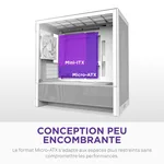 NZXT H3 Flow Blanc - MT/Sans Alim/mATX, miniature 7