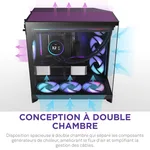 NZXT H9 Flow RGB Noir - MT/Sans Alim/E-ATX, miniature 12