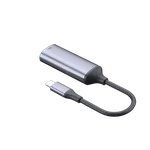 VALUE Convertisseur USB-C vers RJ45 - 0,13m - Gris, miniature 3