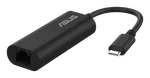 Asus Adaptateur USB-C vers RJ45 - 0.1m - Noir, miniature 1