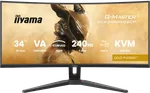 Iiyama G-MASTER GCB3486WQSCP-B1 - 34" CURVE UWQHD 240Hz VA 0.4ms HDR FreeSync Premium, miniature 1
