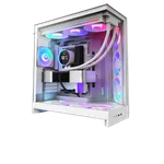 NZXT H9 Flow RGB+ Blanc - MT/Sans Alim/E-ATX, miniature 10